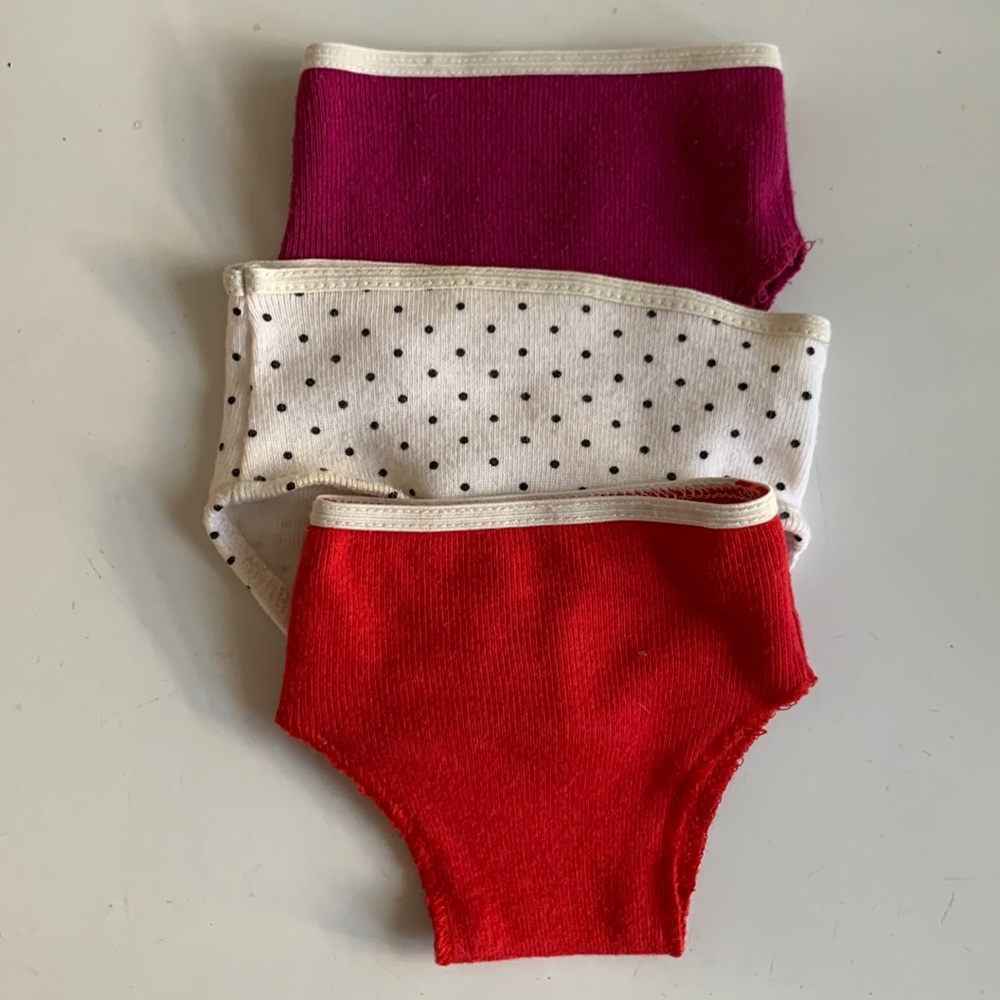 (REDUCED! Shop Closing) {Set of 3} American Girl / Pleasant Company Underwear